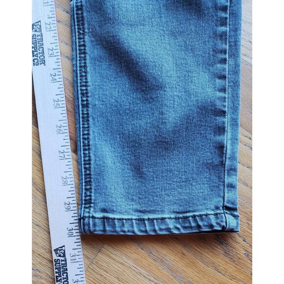 ZLZ Denim Men's Gray Green Slim Fit Jeans - Size 32 W - Picture 5 of 7